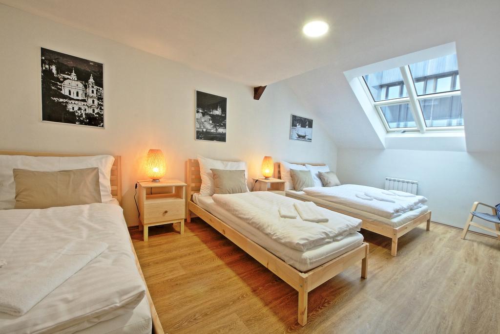 Nabo Apartments Prag Zimmer foto