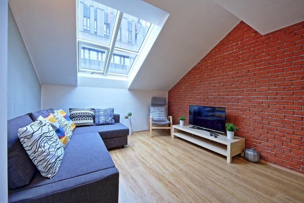 Nabo Apartments Prag Zimmer foto