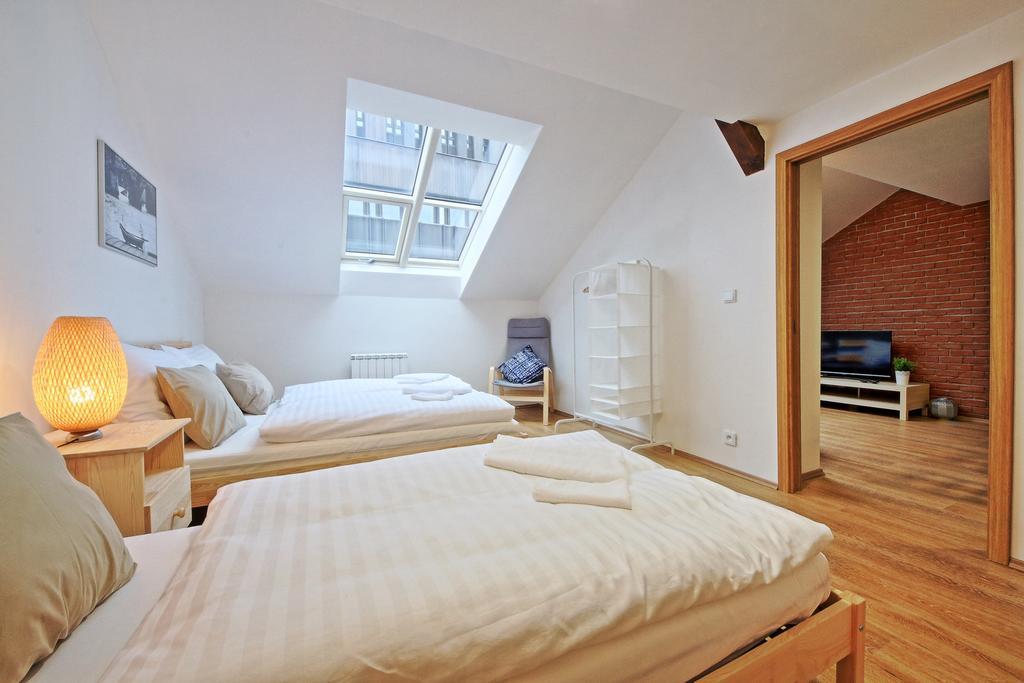 Nabo Apartments Prag Zimmer foto