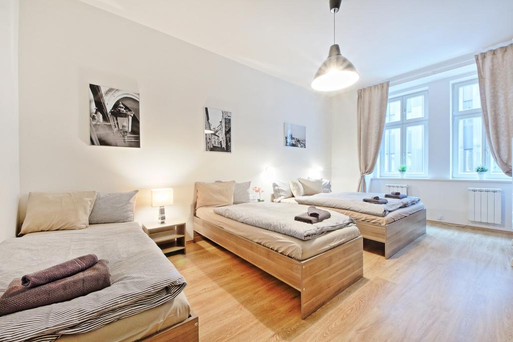 Nabo Apartments Prag Zimmer foto
