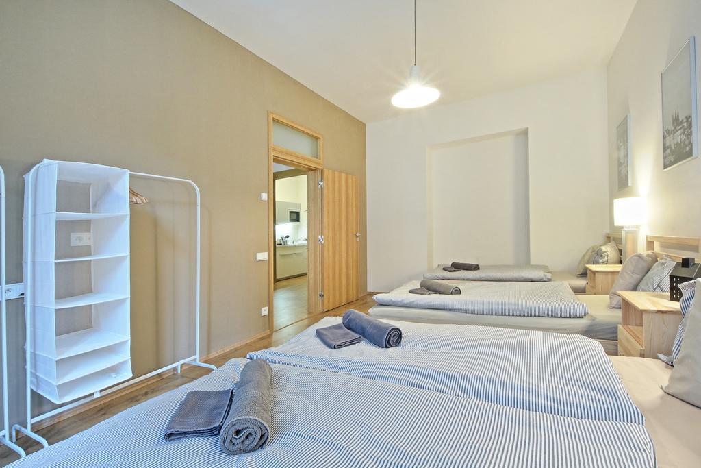 Nabo Apartments Prag Zimmer foto